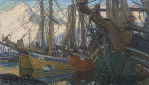 Ein ruhiger Abend. Studie aus Nordnorwegen von Anna Katarina Boberg