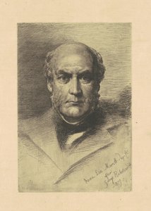 Sir Gilbert Scott von Anna Lea Merritt, after George Richmond