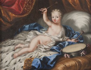 Karl XII. von Schweden als Kind (1682-1718) (Porträt) von Anna Maria Ehrenstrahl