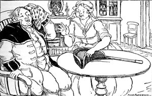 Mr. Bumble wischte sich den Schweiß von der Stirn, den sein Spaziergang verursacht hatte, 1937