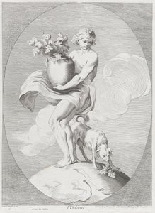 Geruch, 1730-65. Schöpfer: Caylus, Anne-Claude-Philippe de, Etienne Fessard von Anne Claude Philippe de Caylus, Etienne Fessard