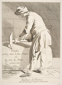 Steinmetz, 1737 von Anne Claude Philippe de Caylus