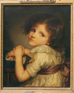 Das Kind mit einer Puppe von Anne Genevieve Greuze