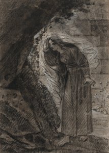 Agnès betritt eine Grotte, um 1790-1800