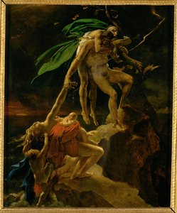 Szene aus der Sintflut