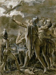 Äneas und seine Gefährten in Latium, 1791-1793