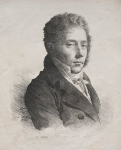 Receuil dessais lithographiques: Porträt von M. Coupin de La Couperie, 1816