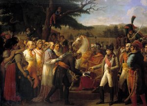 Die Übergabe der Schlüssel von Wien an Napoleon I (1769-1821)