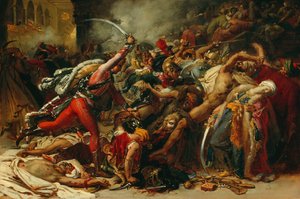 Skizze für den Aufstand von Kairo, um 1810
