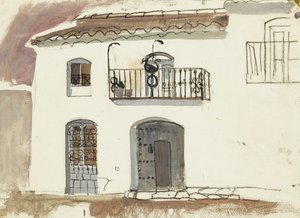Ein spanisches Haus von Anne Redpath