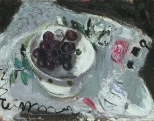 Schale mit Trauben von Anne Redpath