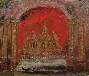 In einer Kirche in St. Paul von Anne Redpath