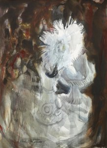 Die weiße Chrysantheme von Anne Redpath