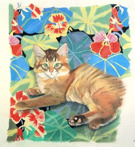 Sootsy und Dufy-Stoff von Anne Robinson