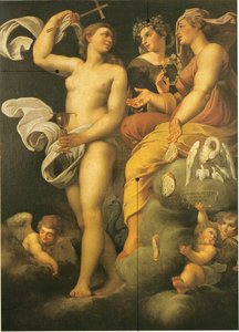 Allegorie der theologischen Tugenden von Annibale Carracci