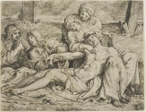 Christus von Caprarola von Annibale Carracci