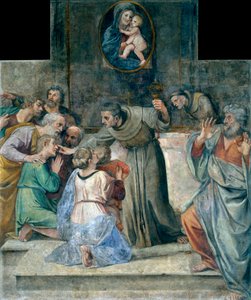 Die Heilung der Blindgeborenen von Annibale Carracci