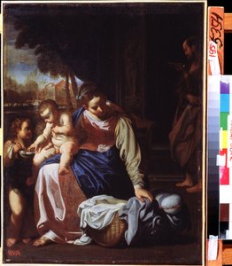 Die heilige Familie von Annibale Carracci