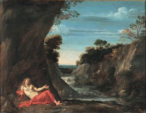 Landschaft mit der reuigen Magdalena, zwischen 1601 und 1641