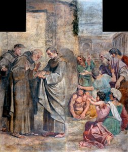 Das Wunder der Rosen von Annibale Carracci