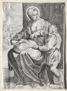 Madonna mit dem weißen Raben, 1500er