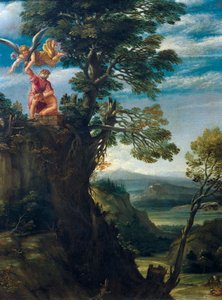 Opferung Isaaks von Annibale Carracci von Annibale Carracci