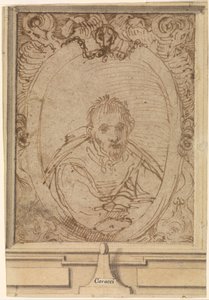Selbstporträt von Annibale Carracci