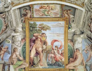 Die Galleria di Carracci (Detail von Polyphemus und Galatea)