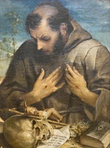Der reuige Heilige Franziskus von Annibale Carracci