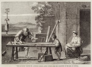 Der Raboteur von Annibale Carracci