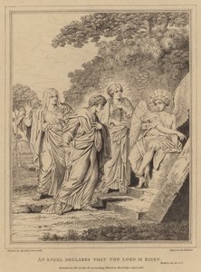 Ein Engel verkündet, dass der Herr auferstanden ist, Matthäus