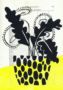 Moderne Polka Dot Pflanze