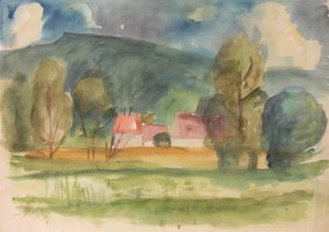 Anny Dollschein Einsamer Hof von Anny Dollschein