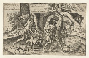 Allegorie auf Arbeit und Ruhe von Anonymous