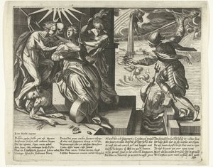 Allegorie auf die Not und die Befreiung von Leiden, 1574 von Anonymous