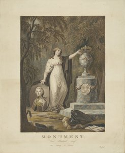 Allegorisches Grabdenkmal für Friedrich, Prinz von Oranien-Nassau, 1799