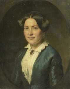 Anna Charlotte Koppelaar (geb. 1821). Seit 1850 Ehefrau von Willem Frederik Wehmeyer von Anonymous