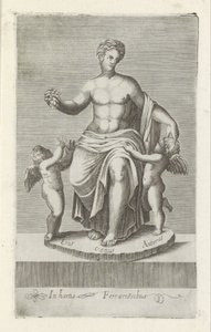 Skulpturengruppe mit Venus zwischen Eros und Anteros von Anonymous