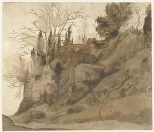 Bewachsene Ruine