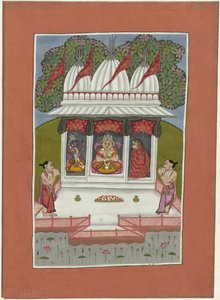Buddha als eine Inkarnation (Avatara) von Vishnu