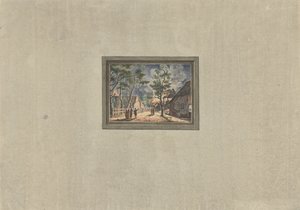Brand in Muiderberg, 1746