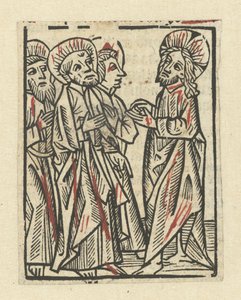 Christus mit drei Jüngern