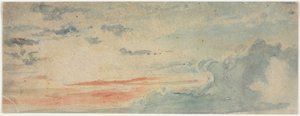Wolkenstudie von Anonymous