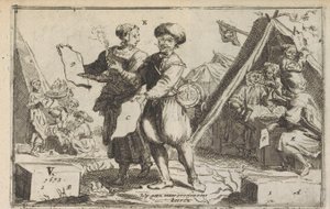 Die mutigen Bataver, 1673 von Anonymous