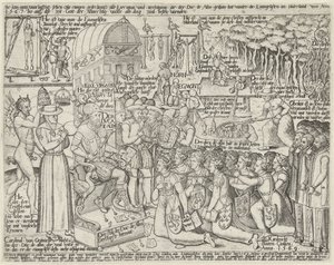 Der Thron des Herzogs von Alba, 1569
