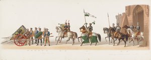 Delfter Umzug von 1873 (zehnte Platte) von Anonymous