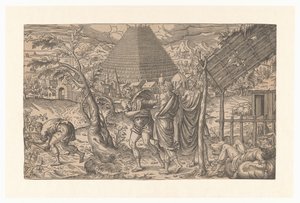 Trunkenheit Noahs und Turm von Babel von Anonymous