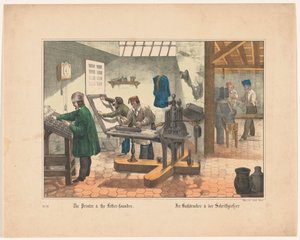 Der Buchdrucker & der Schriftgießer