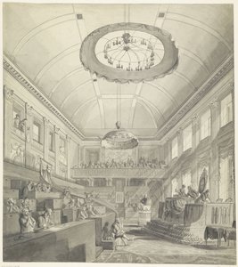 Erste Nationalversammlung in Den Haag, 1796