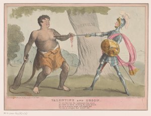 Englische politische Karikatur, 1835 von Anonymous